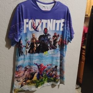 Fortnite Kids Short Sleeve Tee - Purple